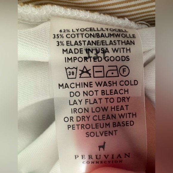 Peruvian Connection Perugia Trousers- Size 4 - Picture 16 of 16